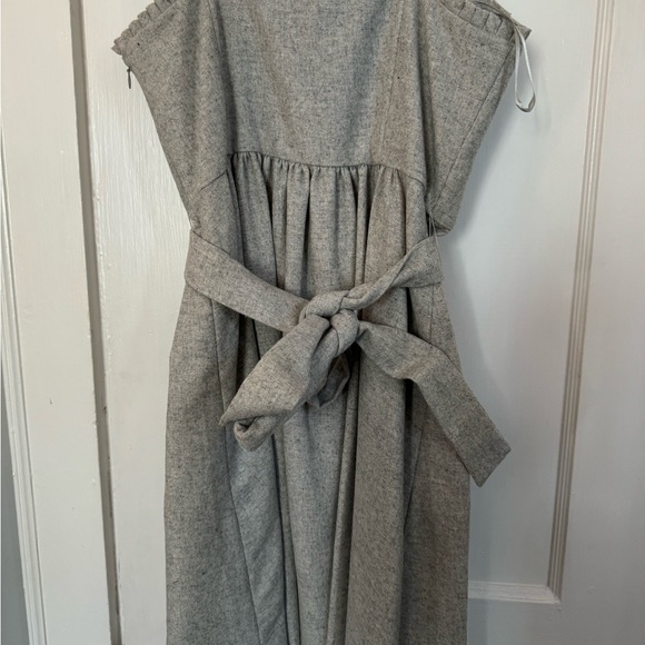 Banana Republic strapless wool dress size 10 Petite - Picture 4 of 5